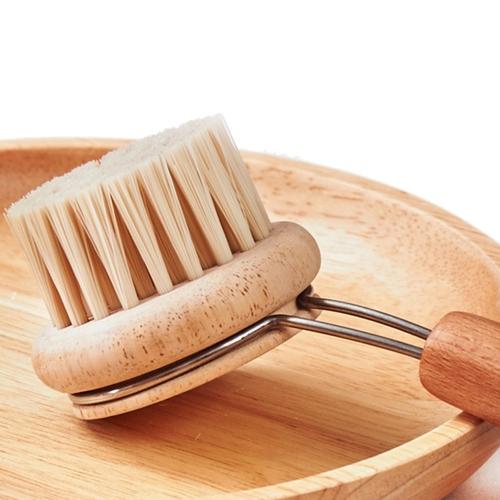 Natural Kitchen Scrub Brush - KOLLMART