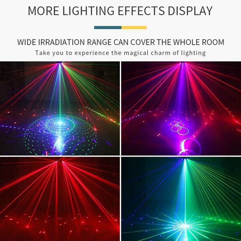 Nine eye Laser Strobe Light