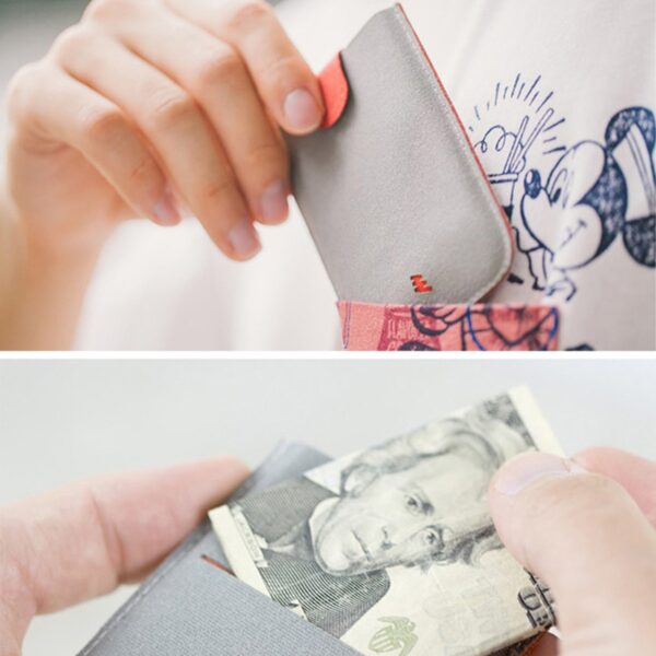 Accessible Gradient Card Holder Wallet