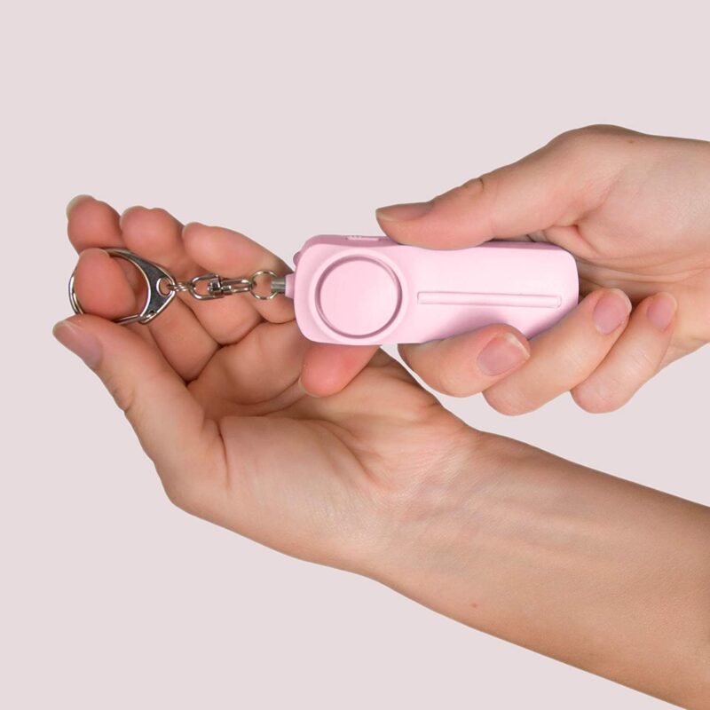 Self Defense Personal Alarm Keychain(PINK)