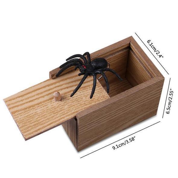 spider prank gift