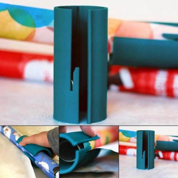 Sliding Wrapping Paper Cutter-Makes Cuts In Seconds